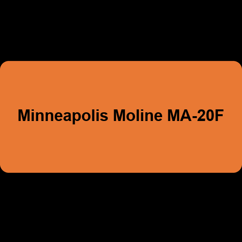 Minneapolis Moline MA-20F